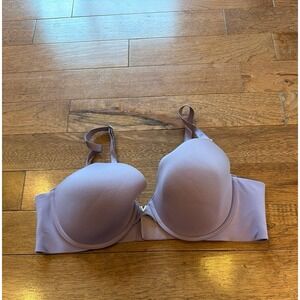 Victoria's Secret Purple Lined Demi Cup Underwire 40C Bra